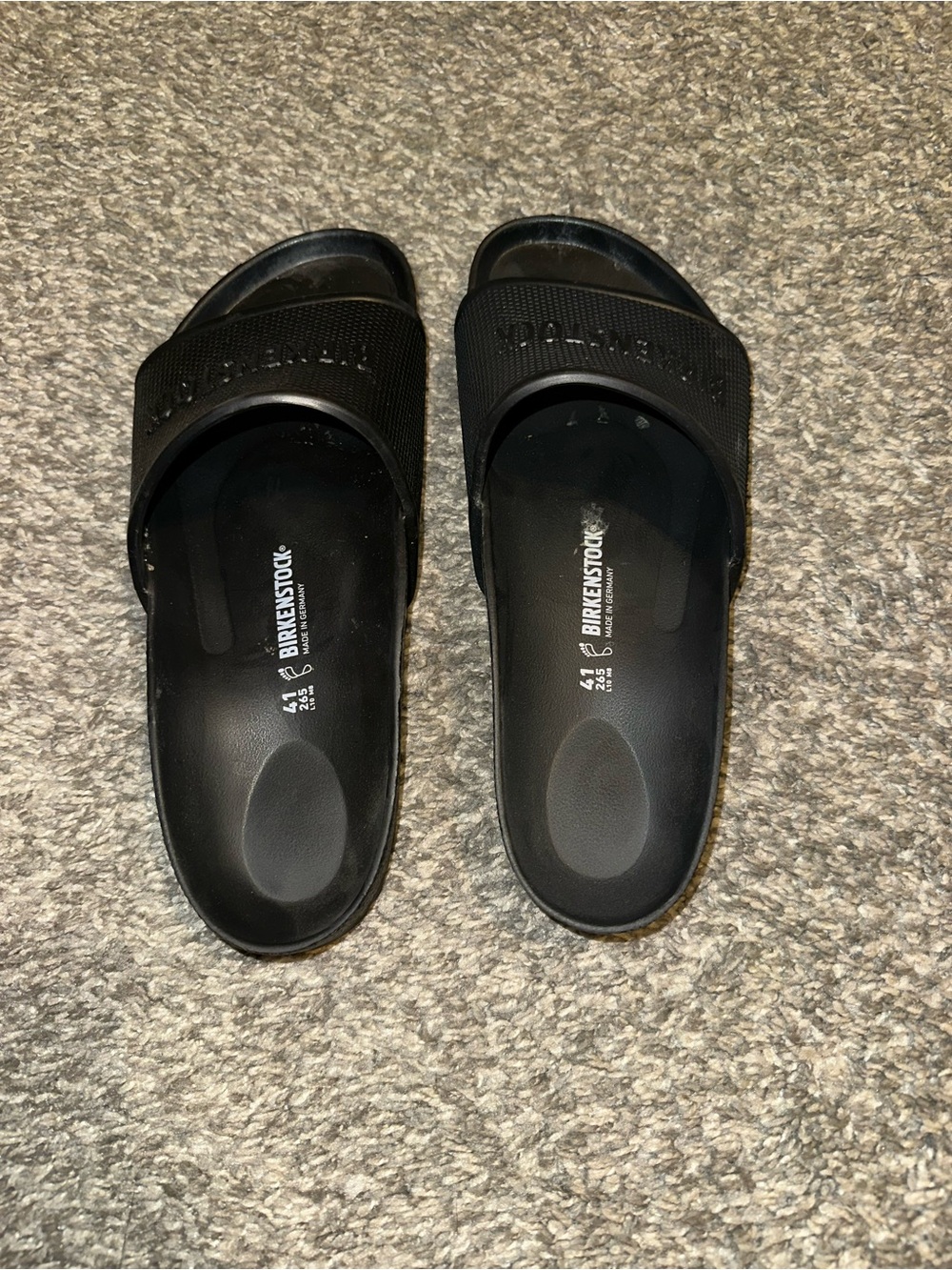 Birkenstock Black Men’s Slide Sandals